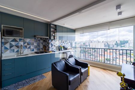 Sala de apartamento para alugar com 1 quarto, 34m² em Jardim Sao Luiz, São Paulo