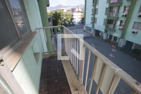 Varanda da Sala de apartamento à venda com 3 quartos, 74m² em Taquara, Rio de Janeiro