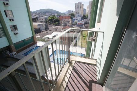 Varanda da Sala de apartamento à venda com 3 quartos, 74m² em Taquara, Rio de Janeiro