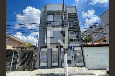 Apartamento para alugar com 30m², 1 quarto e sem vaga Apartamento para alugar com 30m², 1 quarto e sem vagaFachada + Placa