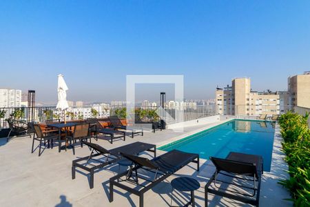 Studio à venda com 25m², 0 quarto e sem vaga Studio à venda com 25m², 0 quarto e sem vagaRooftop - Piscina