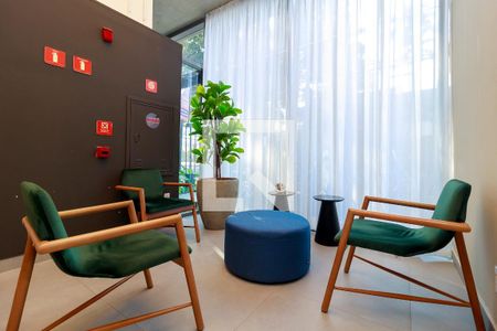 Studio à venda com 25m², 0 quarto e sem vaga Studio à venda com 25m², 0 quarto e sem vagaHall Social