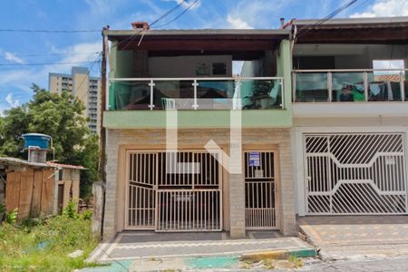 Casa para alugar com 40m², 1 quarto e sem vagaFachada + placa