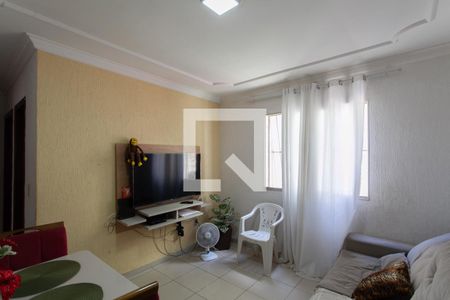 Sala de apartamento à venda com 3 quartos, 70m² em Paquetá, Belo Horizonte