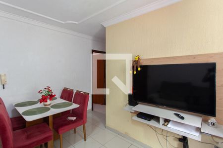 Sala de apartamento à venda com 3 quartos, 70m² em Paquetá, Belo Horizonte