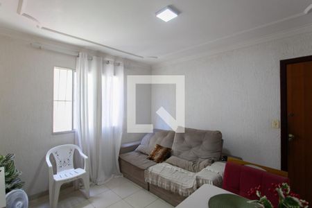 Sala de apartamento à venda com 3 quartos, 70m² em Paquetá, Belo Horizonte