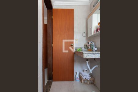 Banheiro da Suíte de apartamento à venda com 3 quartos, 70m² em Paquetá, Belo Horizonte
