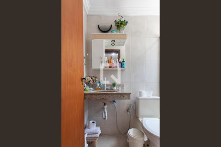 Banheiro da Suíte de apartamento à venda com 3 quartos, 70m² em Paquetá, Belo Horizonte