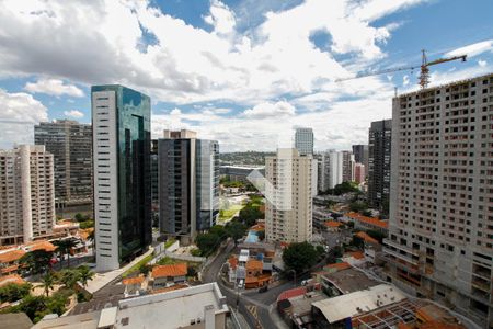 Vista da Varanda de kitnet/studio à venda com 1 quarto, 24m² em Pinheiros, São Paulo