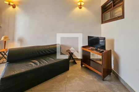 Sala de apartamento para alugar com 1 quarto, 54m² em Praia Enseada, Guarujá