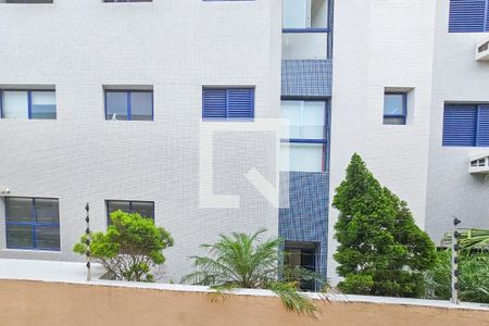 Vista da Varanda da Sala de apartamento para alugar com 1 quarto, 54m² em Praia Enseada, Guarujá