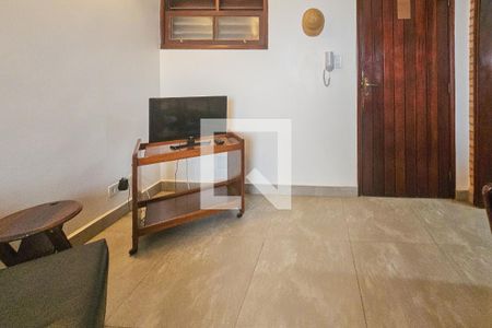Sala de apartamento para alugar com 1 quarto, 54m² em Praia Enseada, Guarujá