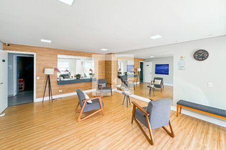 Studio à venda com 36m², 1 quarto e 1 vaga Studio à venda com 36m², 1 quarto e 1 vagaHall social