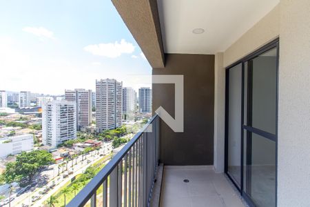 Varanda da Sala de apartamento à venda com 2 quartos, 55m² em Vila Anastácio, São Paulo