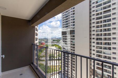 Varanda da Sala de apartamento à venda com 2 quartos, 55m² em Vila Anastácio, São Paulo