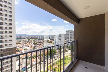 Varanda da Sala de apartamento à venda com 2 quartos, 55m² em Vila Anastácio, São Paulo