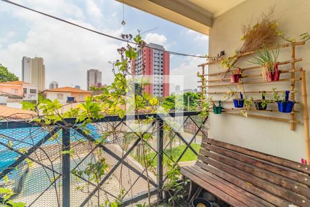Sala de apartamento à venda com 3 quartos, 74m² em Chácara Inglesa, São Paulo