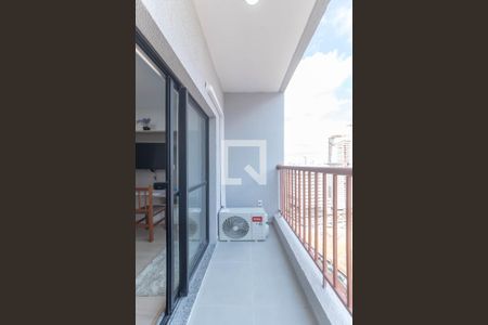 Studio à venda com 25m², 1 quarto e sem vagaVaranda