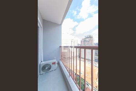 Studio à venda com 25m², 1 quarto e sem vagaVaranda