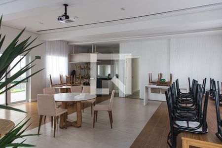 Apartamento para alugar com 42m², 2 quartos e 1 vagaÁrea comum - Salão de festas