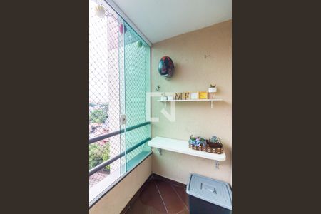 Varanda da Sala de apartamento para alugar com 2 quartos, 56m² em Bandeiras, Osasco