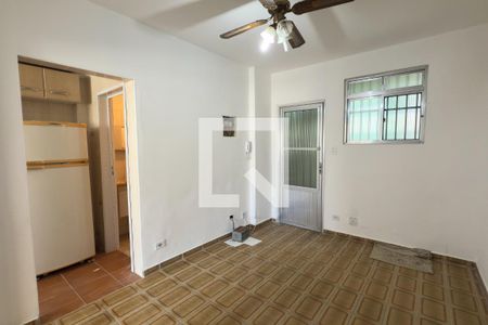Sala de apartamento para alugar com 1 quarto, 40m² em Guilhermina, Praia Grande