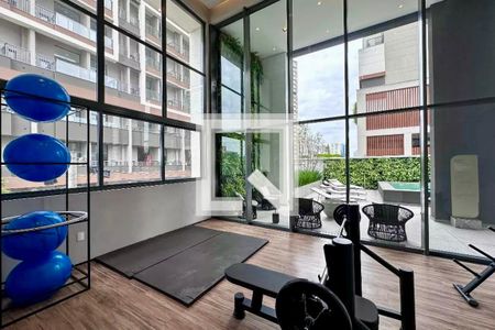 Studio para alugar com 25m², 0 quarto e sem vagaAcademia