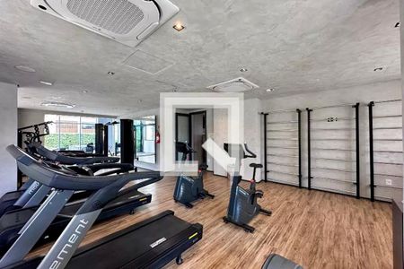 Studio para alugar com 25m², 0 quarto e sem vagaAcademia
