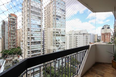Varanda/Vista de apartamento para alugar com 4 quartos, 136m² em Pinheiros, São Paulo