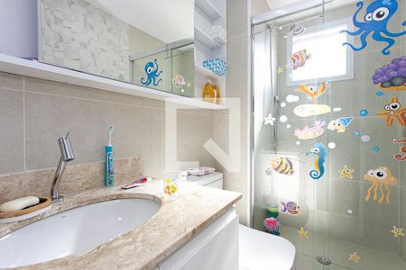 Apartamento à venda com 110m², 3 quartos e 2 vagasBanheiro da Suíte 1