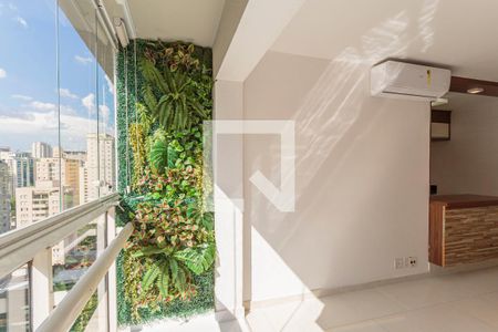 Varanda de apartamento para alugar com 1 quarto, 47m² em Indianópolis, São Paulo