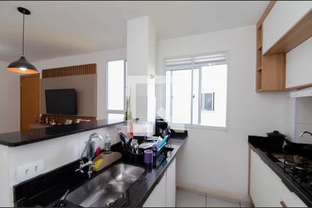 Apartamento para alugar com 38m², 2 quartos e 1 vagaCozinha e Área de Serviço