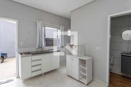Sala / Cozinha de kitnet/studio para alugar com 1 quarto, 25m² em Centro, Diadema