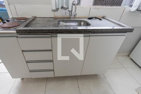 Sala / Cozinha de kitnet/studio para alugar com 1 quarto, 25m² em Centro, Diadema