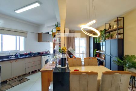 Sala de apartamento para alugar com 2 quartos, 72m² em Vila Caiçara, Praia Grande
