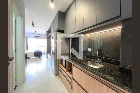 Apartamento à venda com 29m², 1 quarto e sem vagaCozinha 
