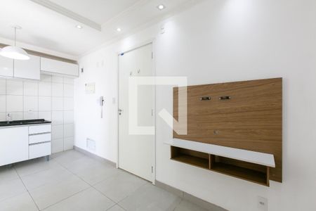Sala - Cozinha de kitnet/studio para alugar com 1 quarto, 24m² em Vila Campanela, São Paulo
