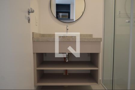 Banheiro de kitnet/studio para alugar com 1 quarto, 20m² em Ipiranga, São Paulo