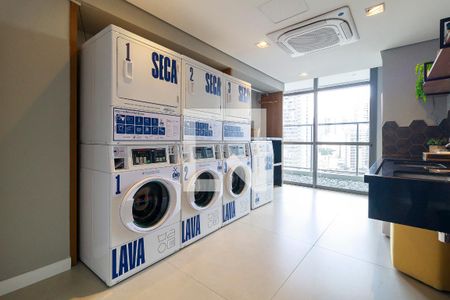 Studio para alugar com 23m², 0 quarto e sem vaga Studio para alugar com 23m², 0 quarto e sem vagaLavanderia