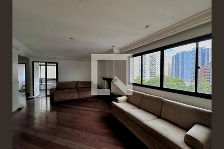 Sala de apartamento para alugar com 3 quartos, 172m² em Cidade Monções, São Paulo