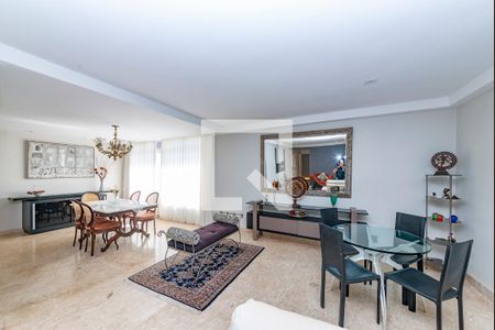 Sala de apartamento à venda com 5 quartos, 250m² em Serra, Belo Horizonte