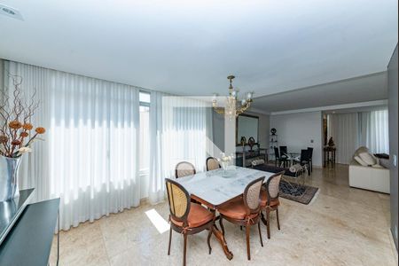 Sala de apartamento à venda com 5 quartos, 250m² em Serra, Belo Horizonte
