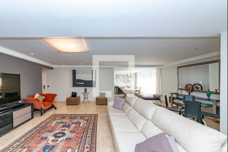 Sala de apartamento à venda com 5 quartos, 250m² em Serra, Belo Horizonte