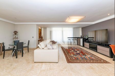 Sala de apartamento à venda com 5 quartos, 250m² em Serra, Belo Horizonte