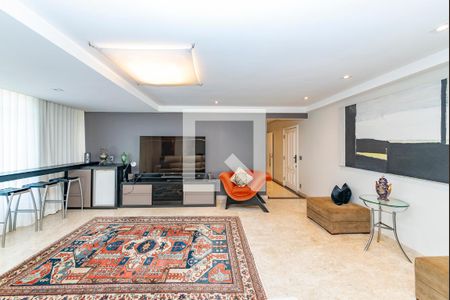 Sala de apartamento à venda com 5 quartos, 250m² em Serra, Belo Horizonte