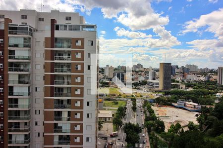 Sala Sacada Vista de apartamento à venda com 3 quartos, 102m² em Baeta Neves, São Bernardo do Campo