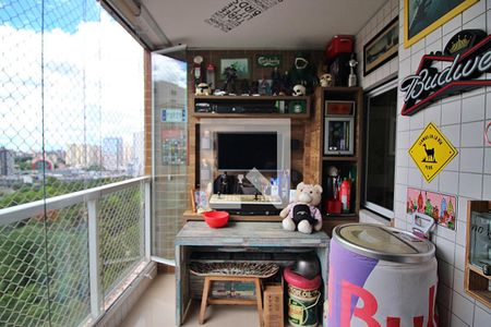 Sala Sacada de apartamento à venda com 3 quartos, 102m² em Baeta Neves, São Bernardo do Campo