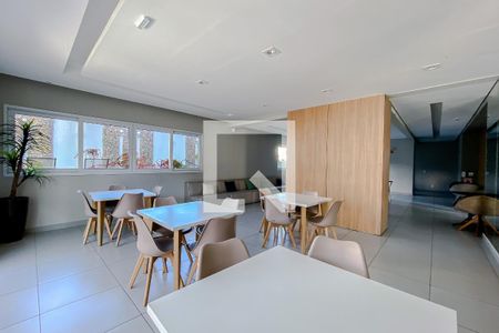 Apartamento para alugar com 45m², 2 quartos e 1 vagaÁrea comum - Salão de festas