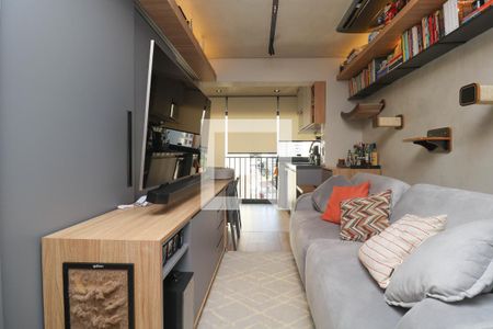Sala/Cozinha de kitnet/studio à venda com 1 quarto, 35m² em Pinheiros, São Paulo