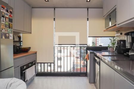 Sala/Cozinha de kitnet/studio à venda com 1 quarto, 35m² em Pinheiros, São Paulo